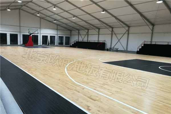 河南鄭州**公園成功實木運(yùn)動地板案例